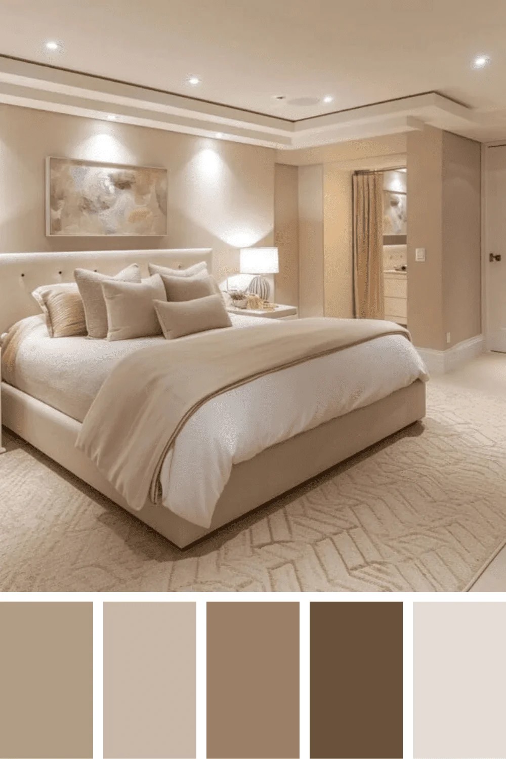 Use Pastel Beige On The Floor