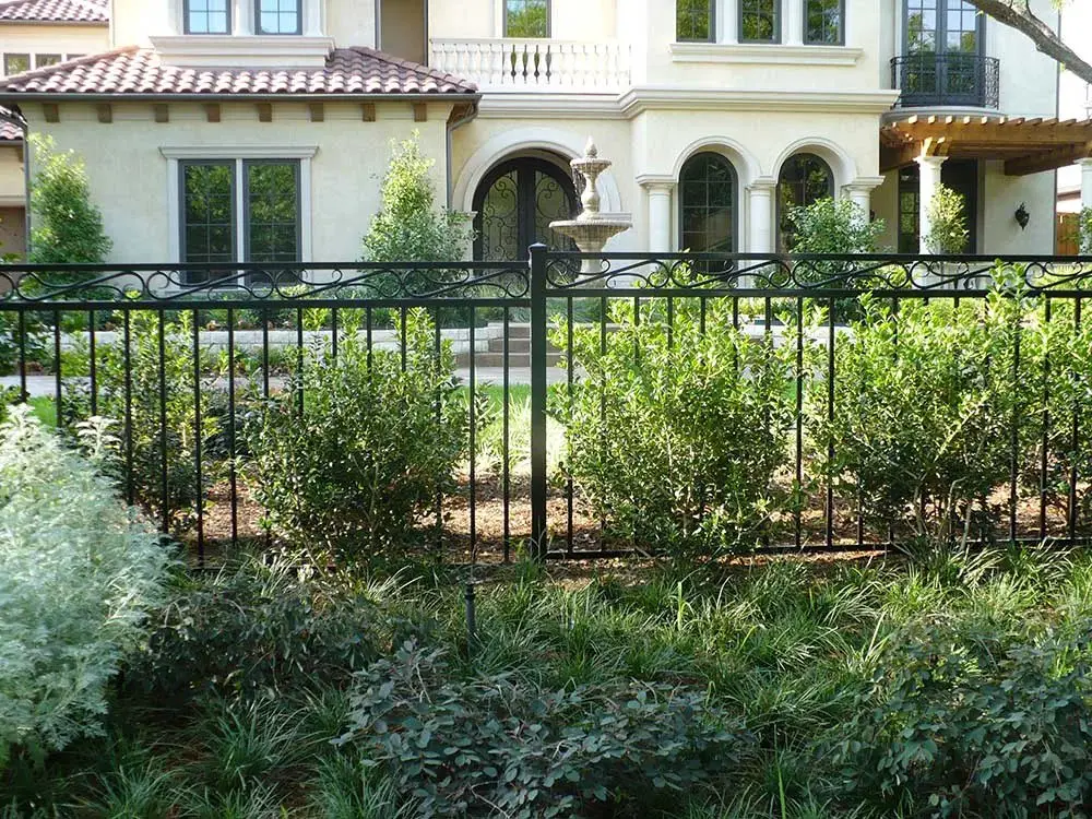 DIY Iron Fence