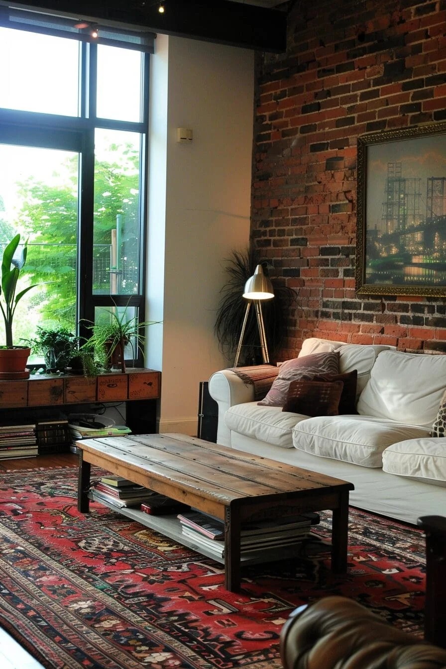 Exposed Brick Wall (Reddish Hue)