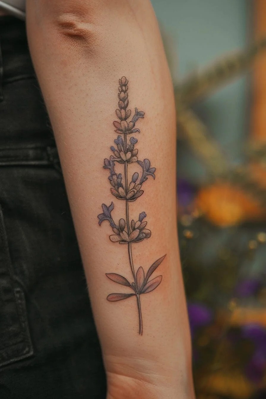 Lavender Tattoo