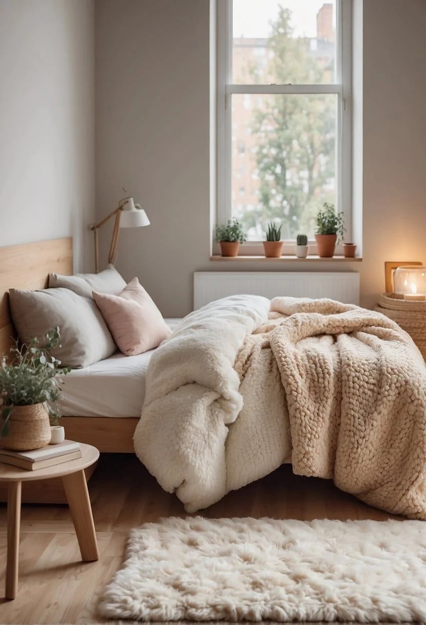 Scandinavian-Style Girl’s Bedroom