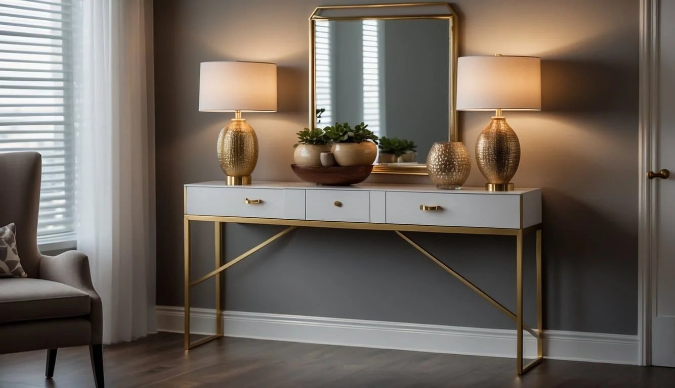 Incorporate a Console Table for Functionality in Hallway Decor