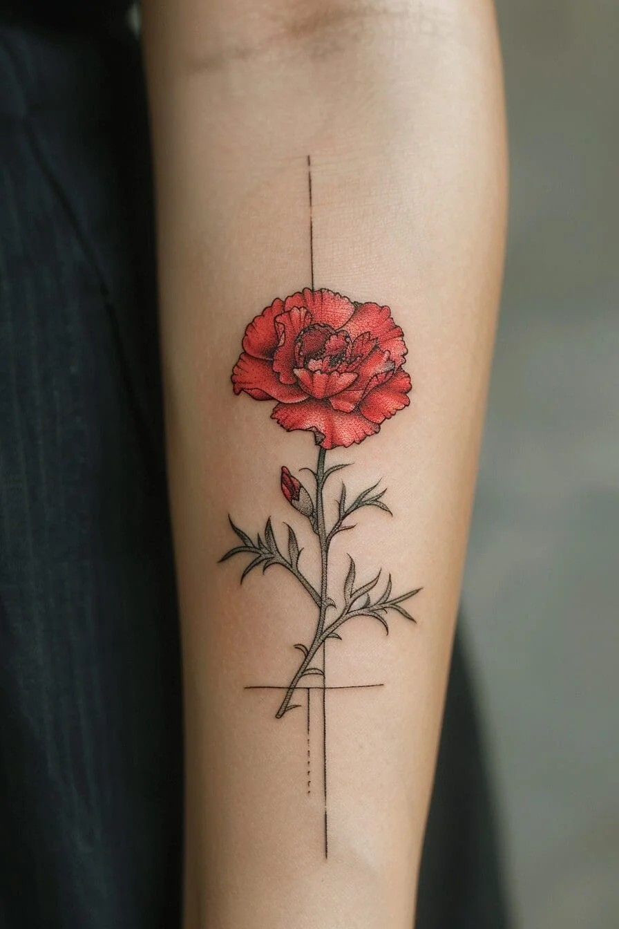 Carnation Tattoo