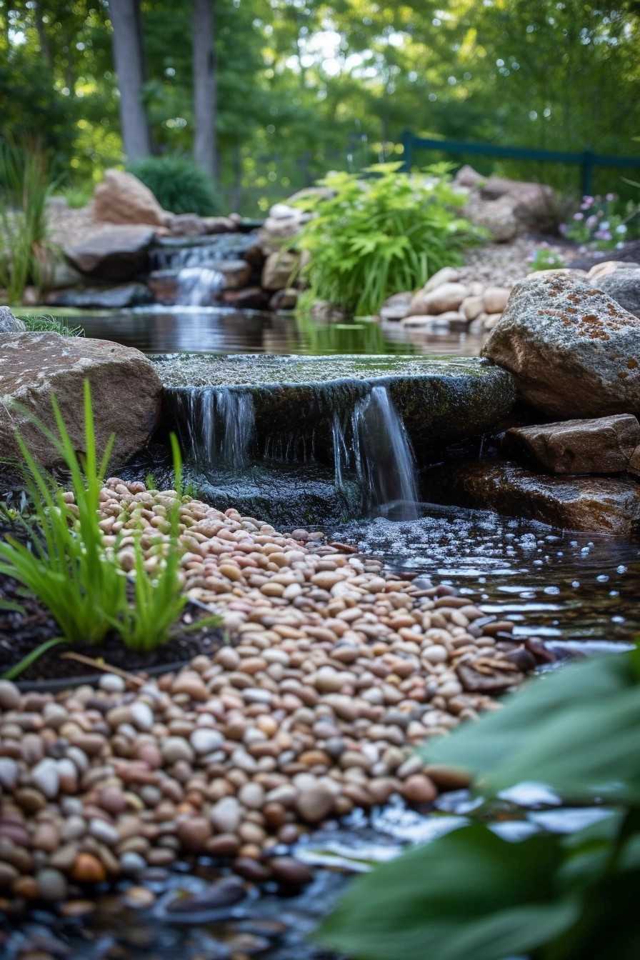 Transform Your Outdoor Space with a Pebble Pond Garden