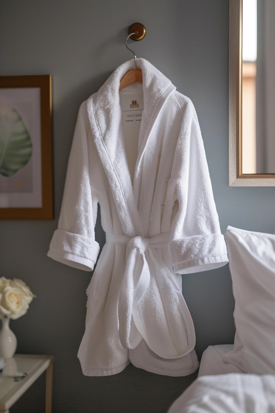 Hotel-Style Bathrobe