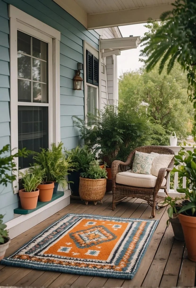 Patterned Outdoor Rug