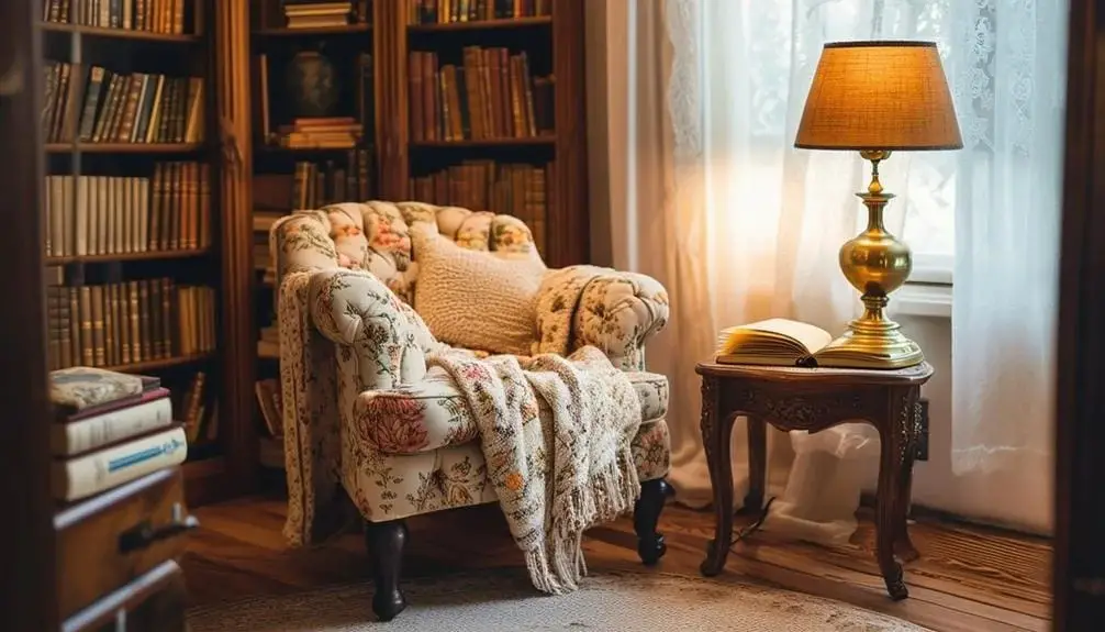 Create a Vintage Reading Nook