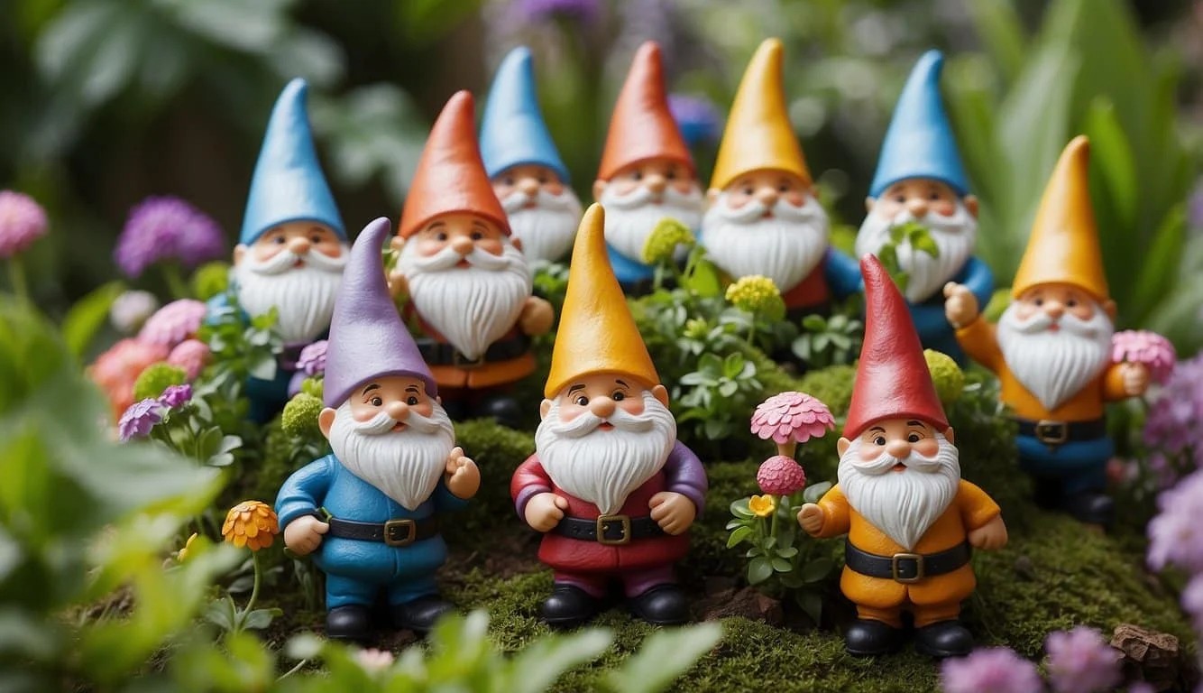 Garden Gnome Collection Displays