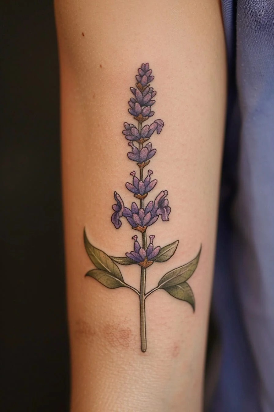 Lavender Tattoo