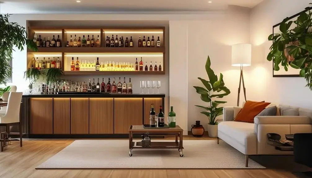 Designate a Home Bar