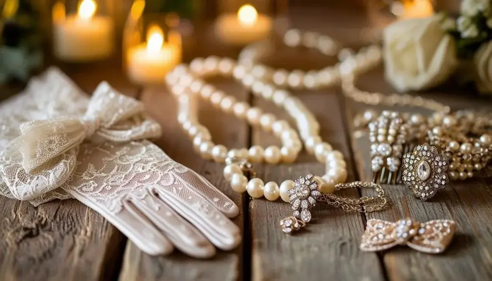 Old-Timey Wedding Party Accessories