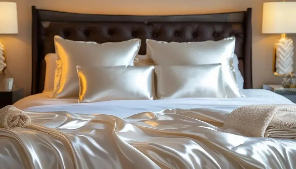 Luxury Satin Sheets