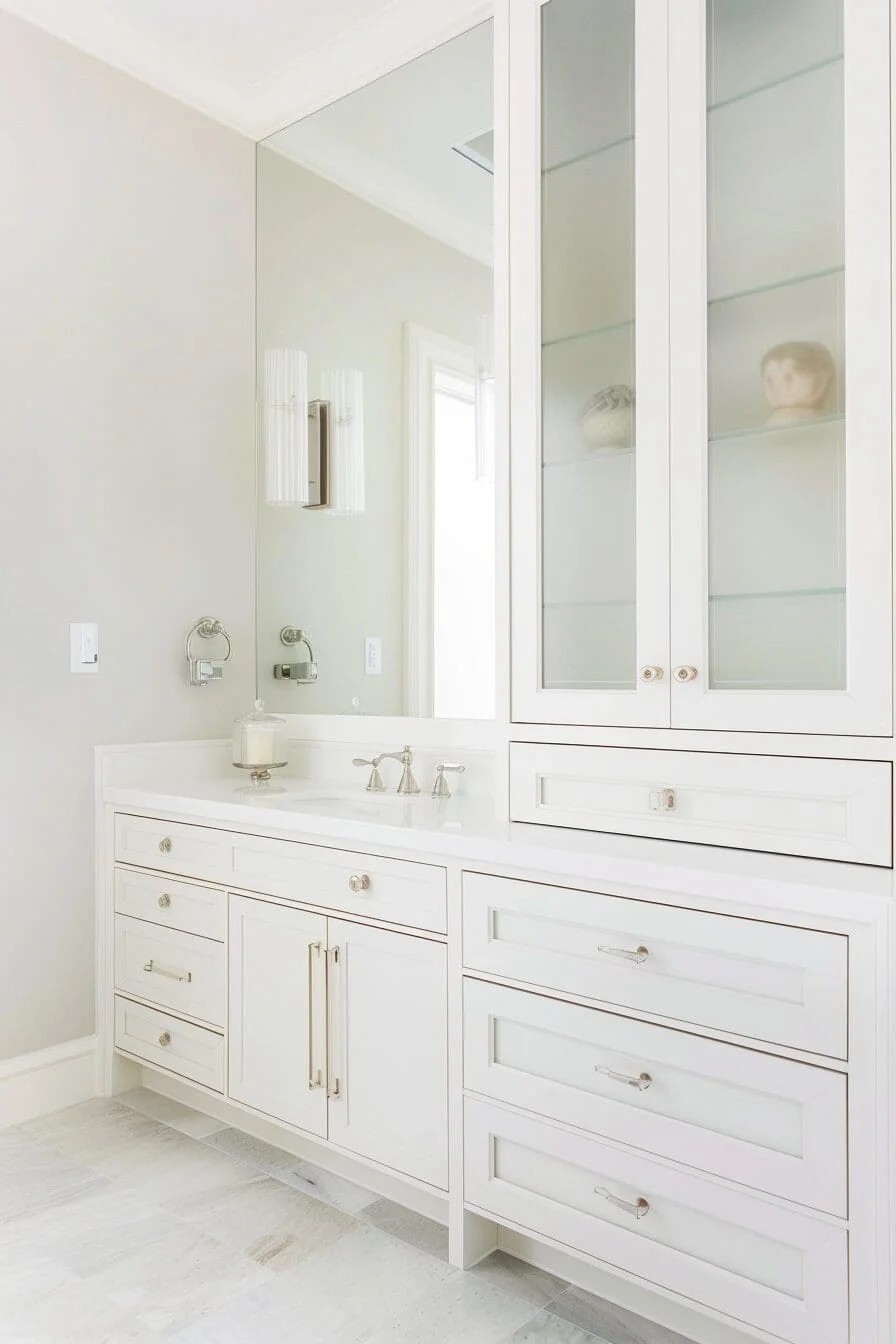 Frosted Glass Cabinet Doors