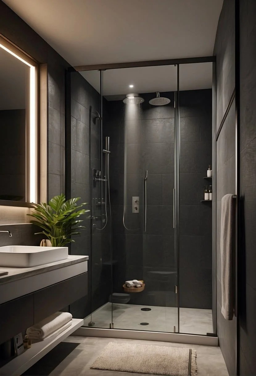 Integrate Efficient LED Lighting in Your Small Bathroom Shower