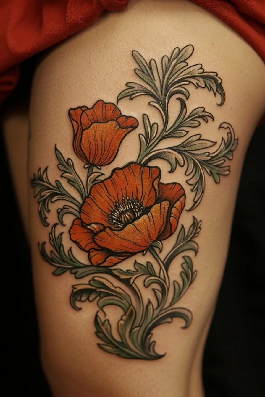 Poppy Tattoo