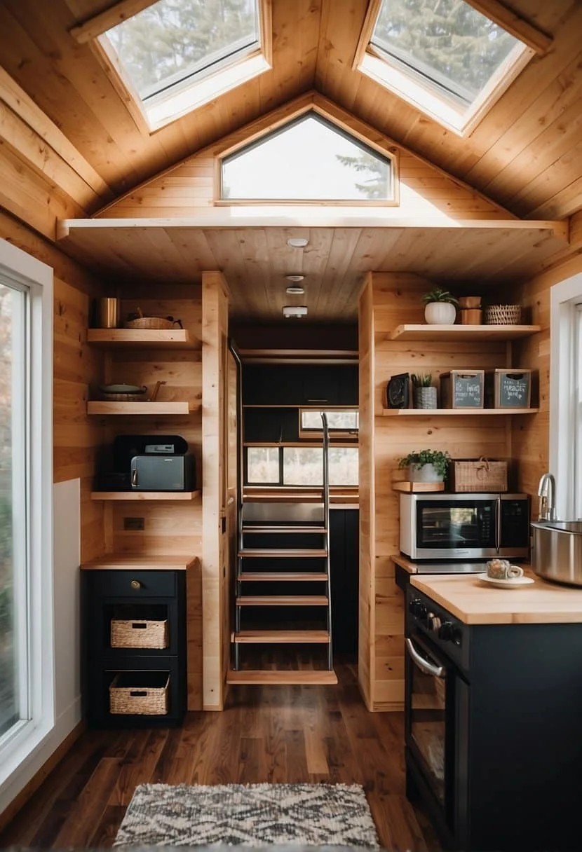 Create a Custom Storage Nook in Your Tiny House