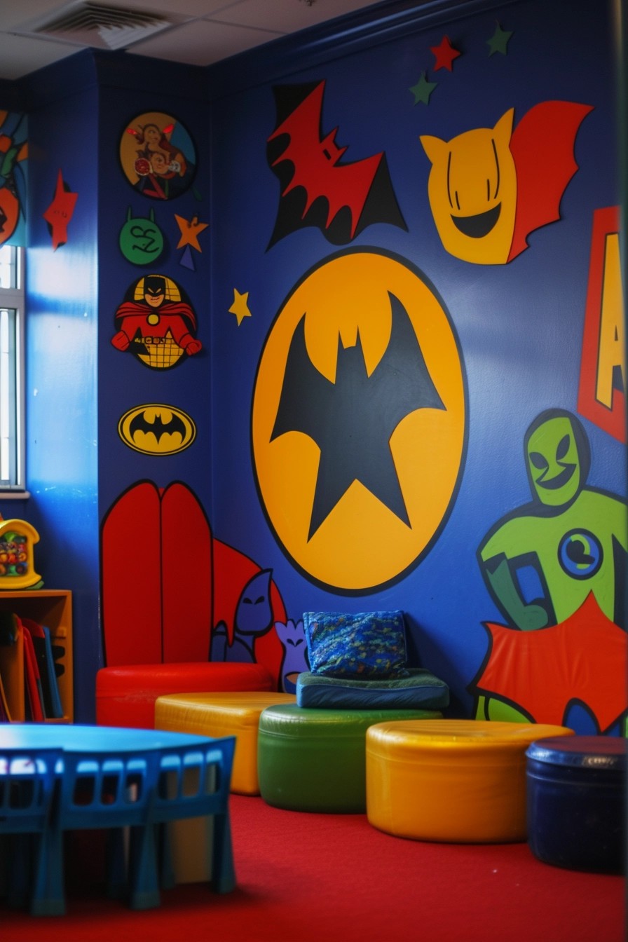 Superheroes Elementary Classroom