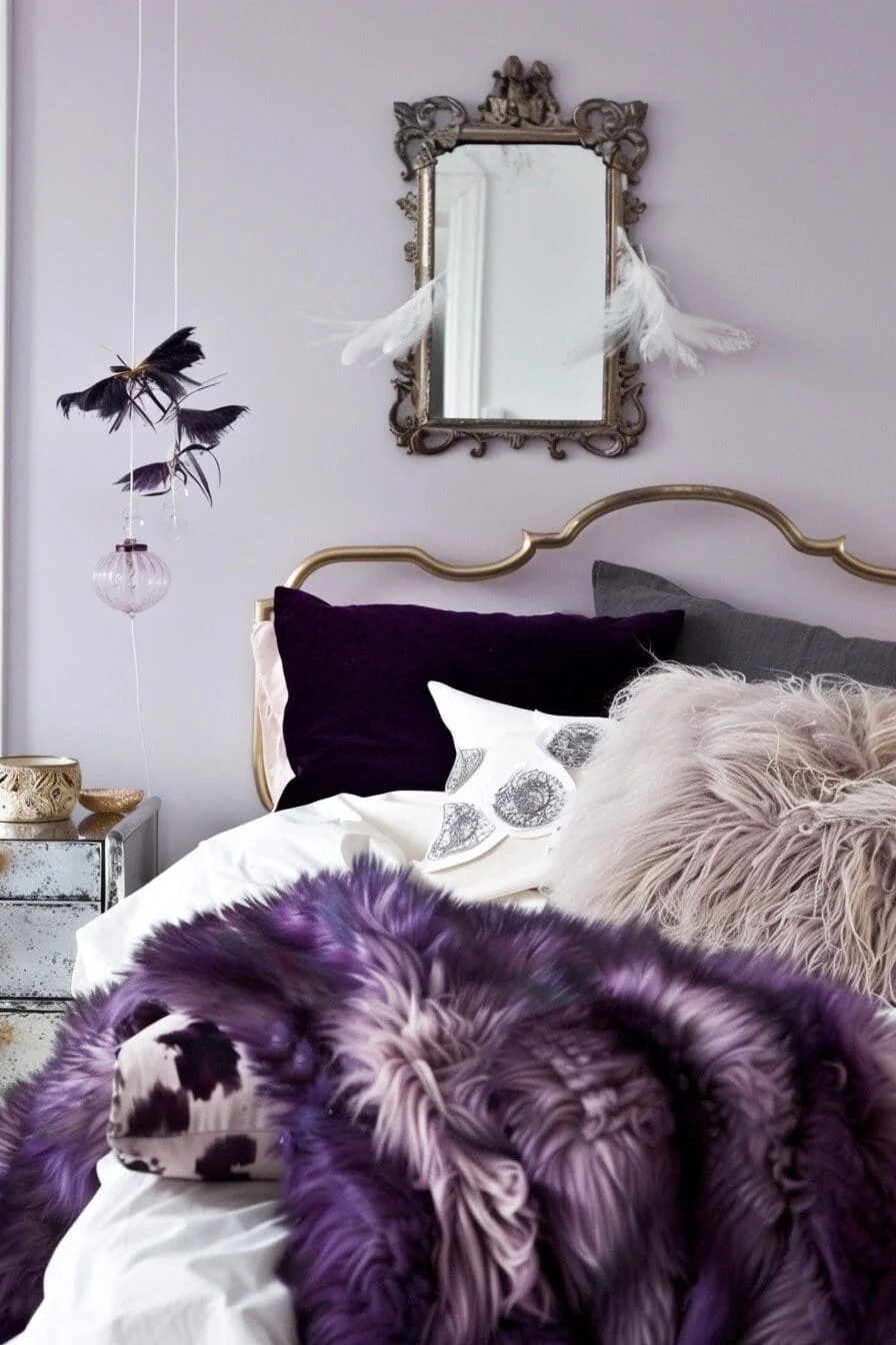 Faux Fur Throw