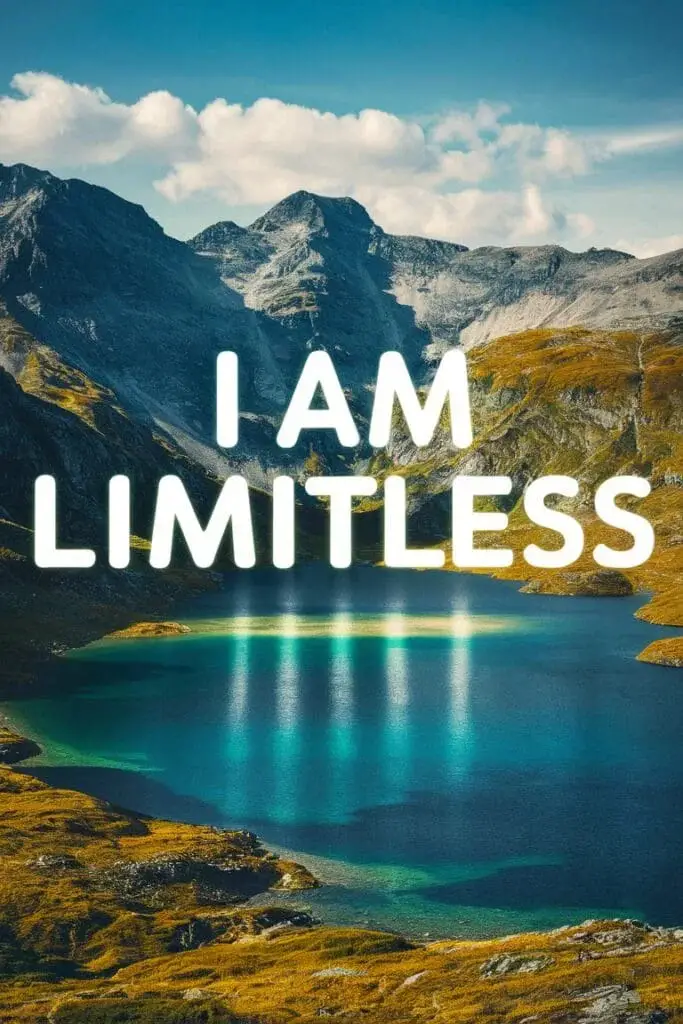 I am limitless.