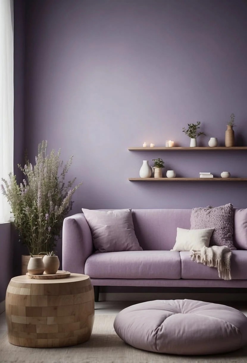 Soft Lavender Accents