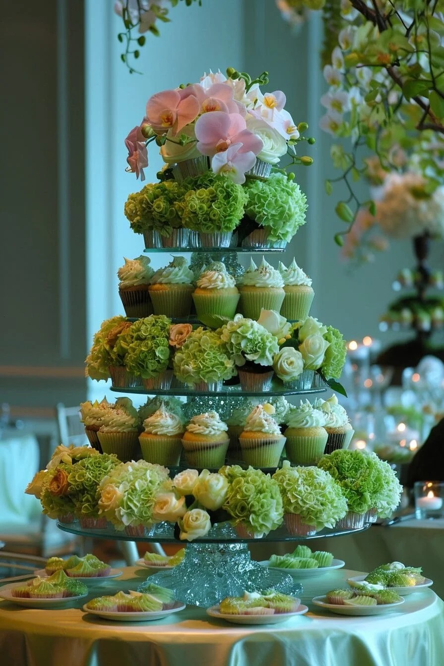 Tiered Cupcakes