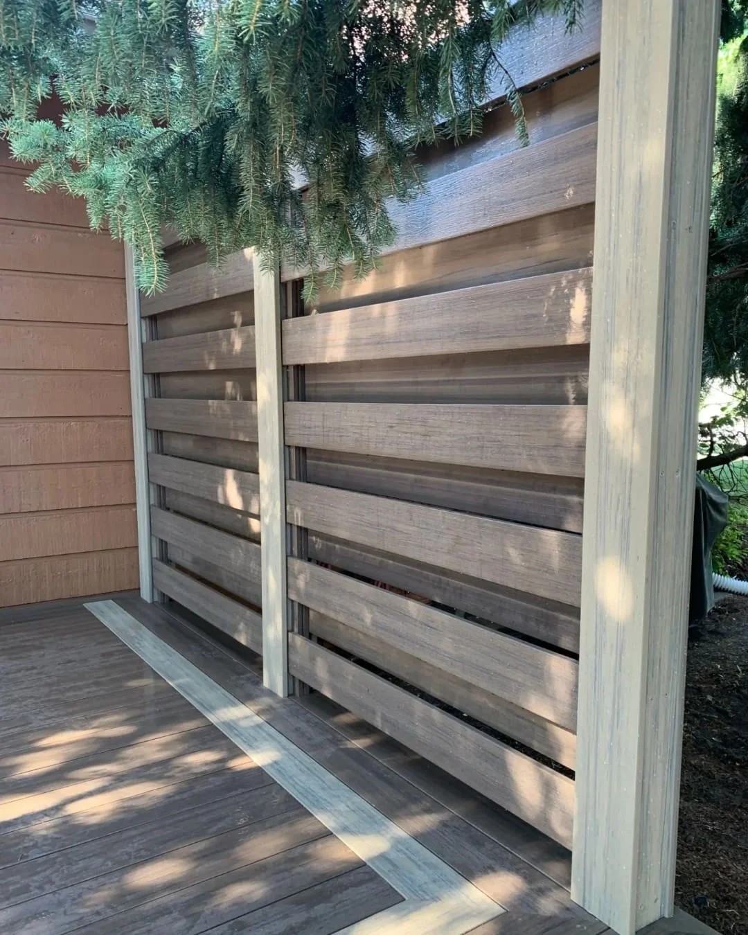 Horizontal Privacy Fence