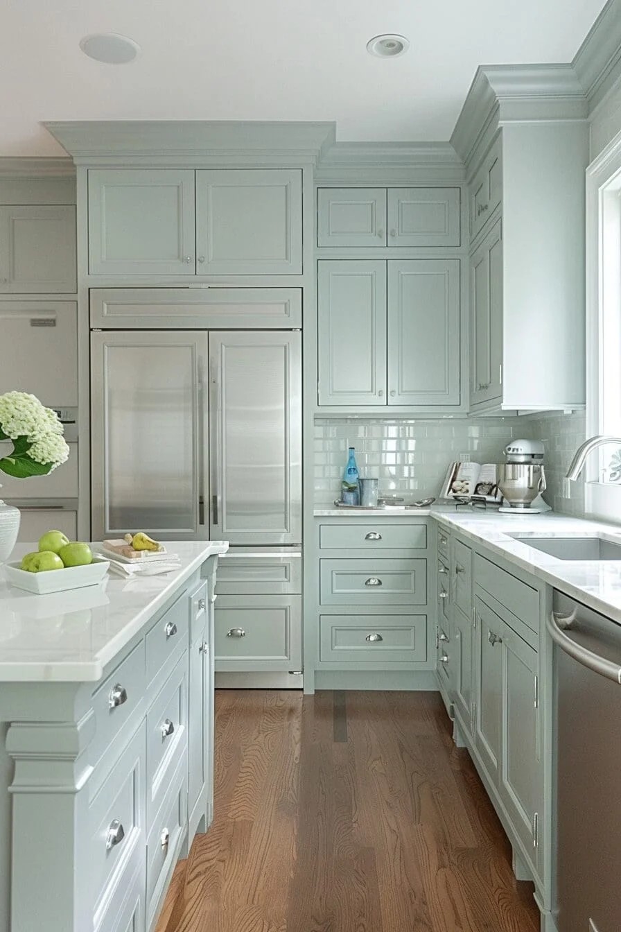 Pale Green Pantry