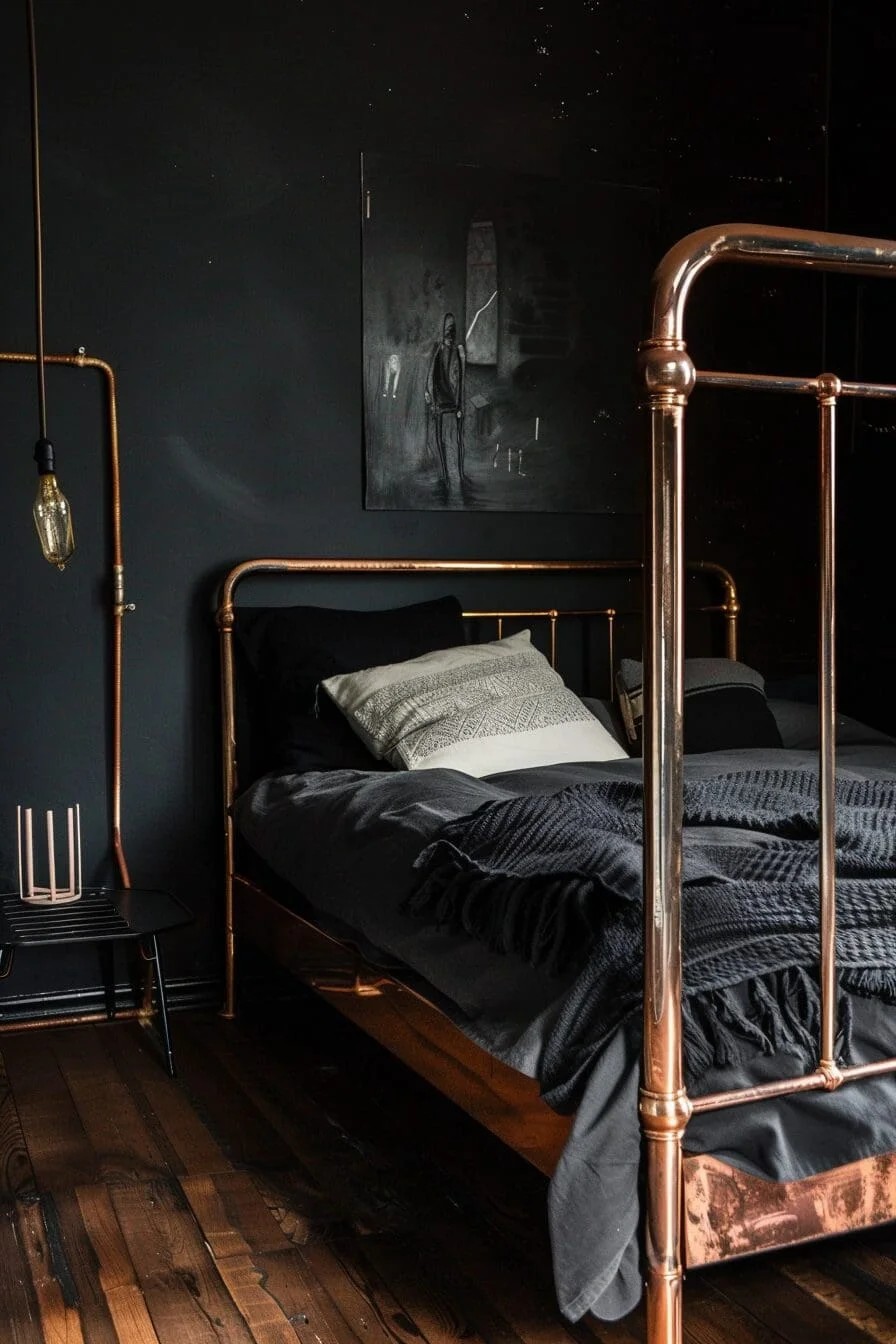 Copper Bed Frame