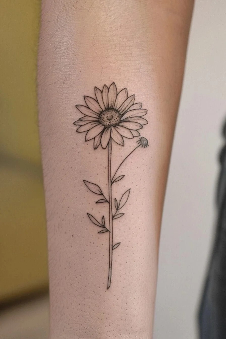 Daisy Tattoo