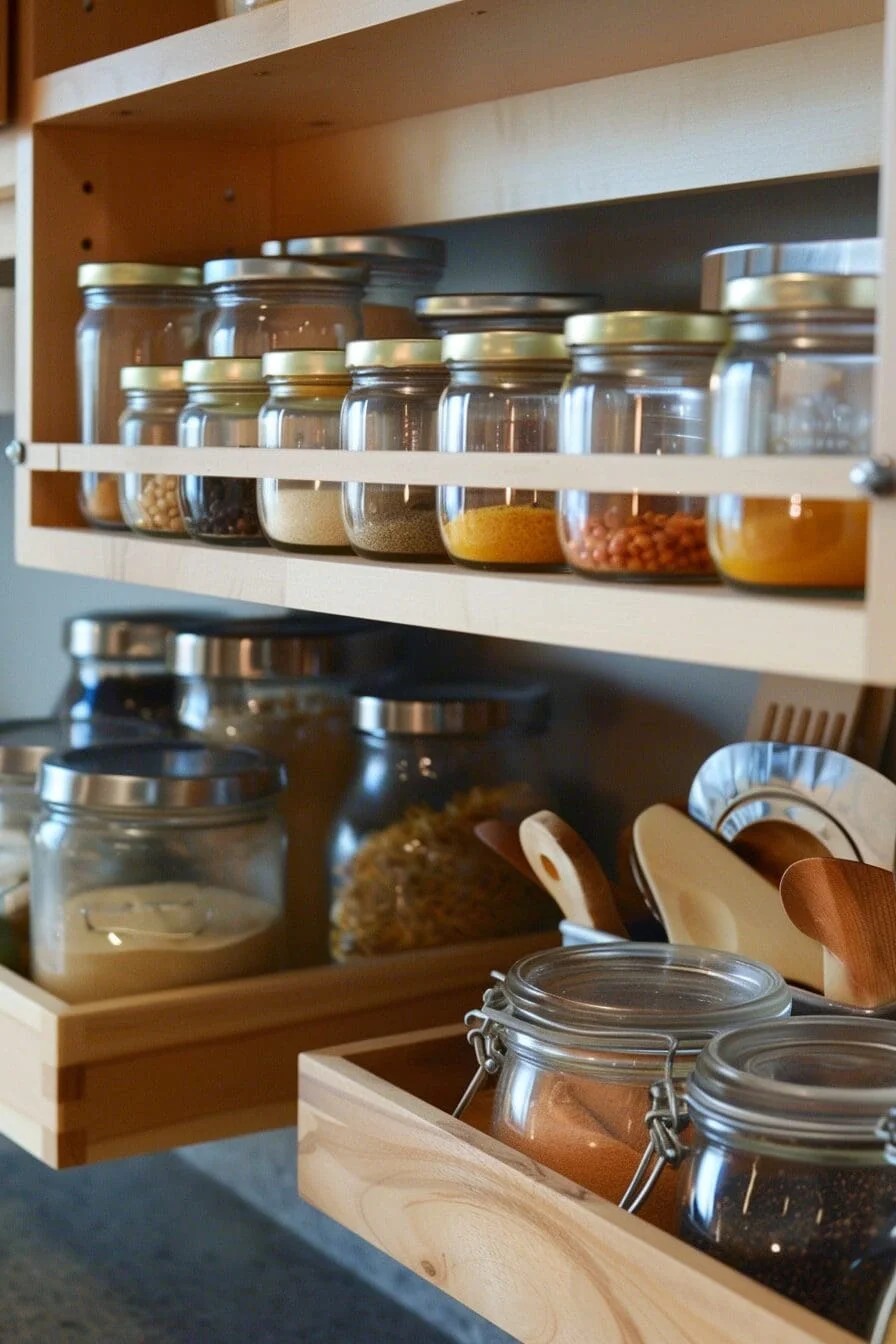 Orange Spice Jars