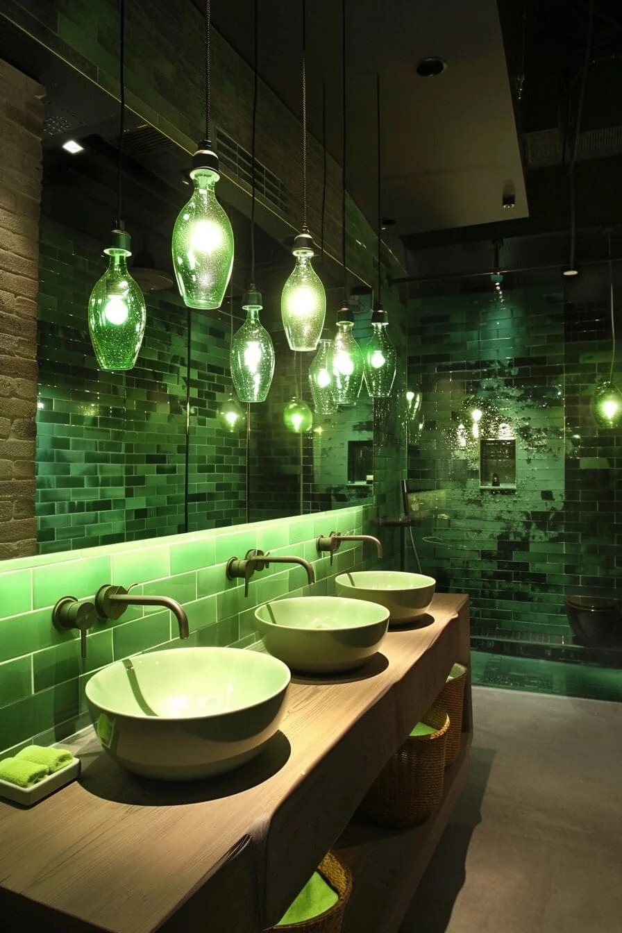 Green Light Fixtures