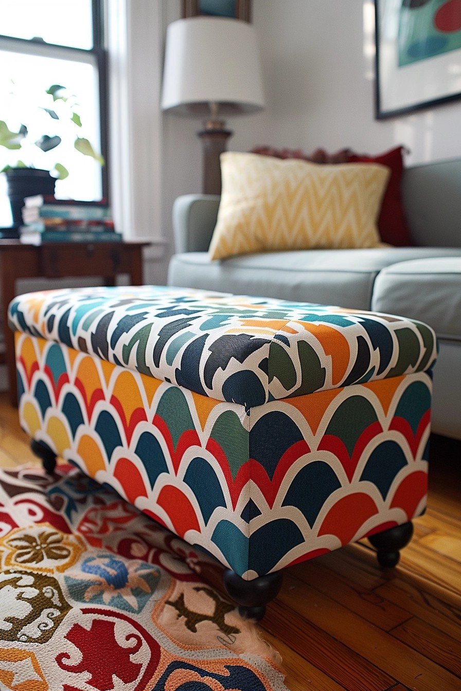 Get Creative With Storage Ottomans