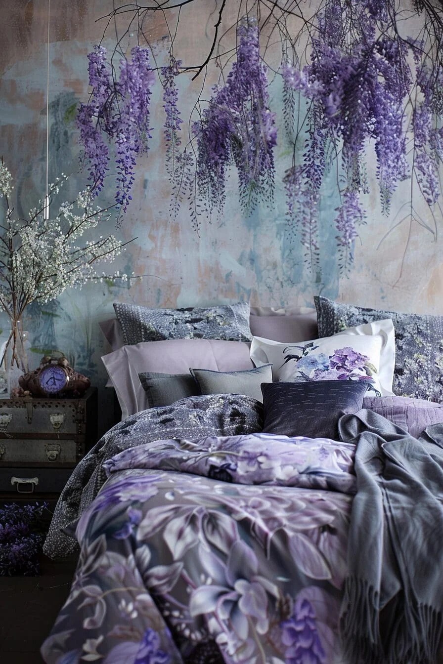 Wisteria Bedspread