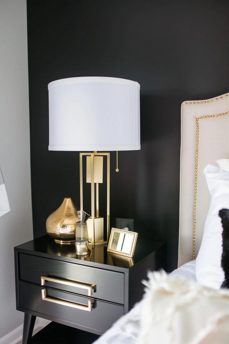 Gold Accent Lamp