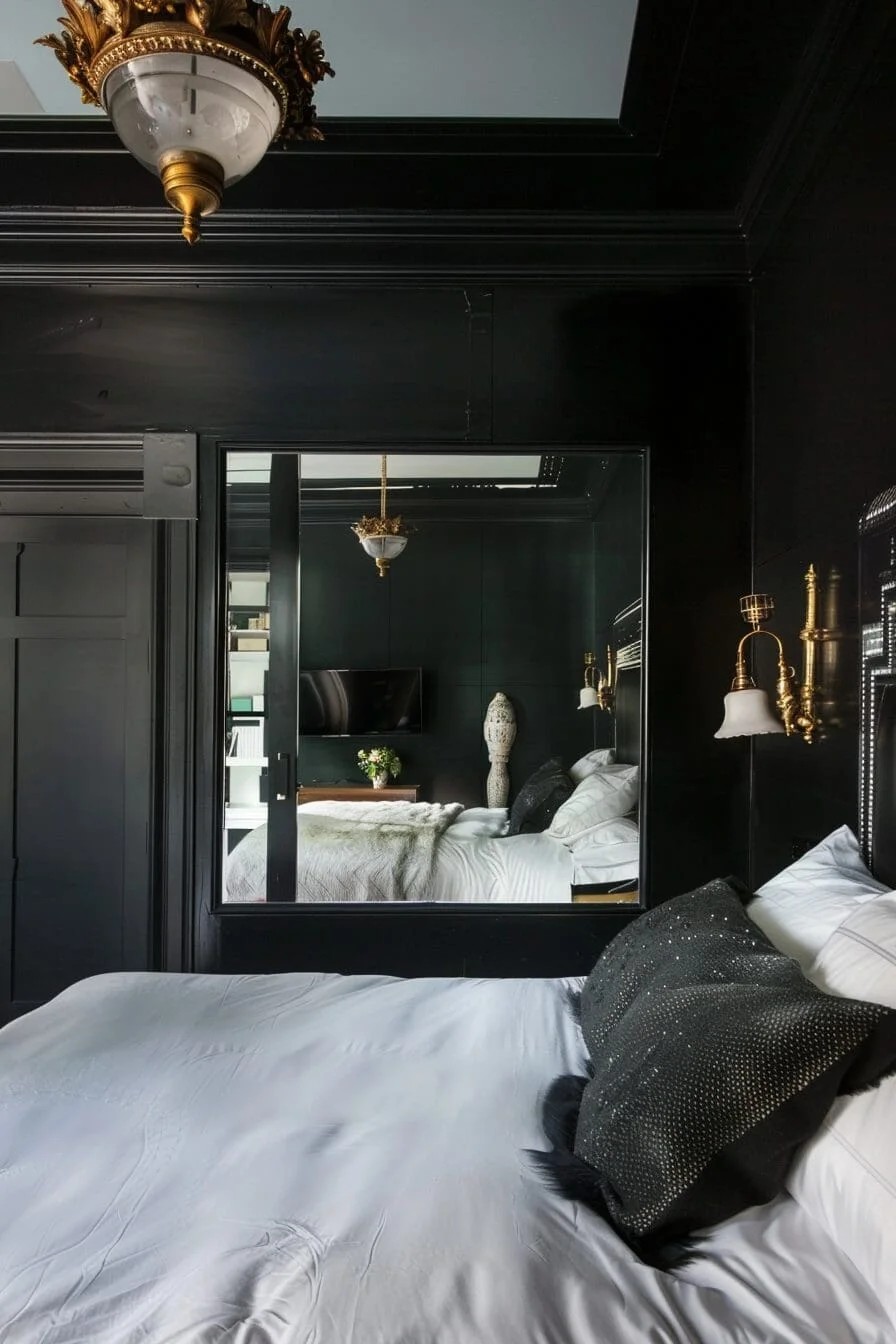 Matte Black Walls