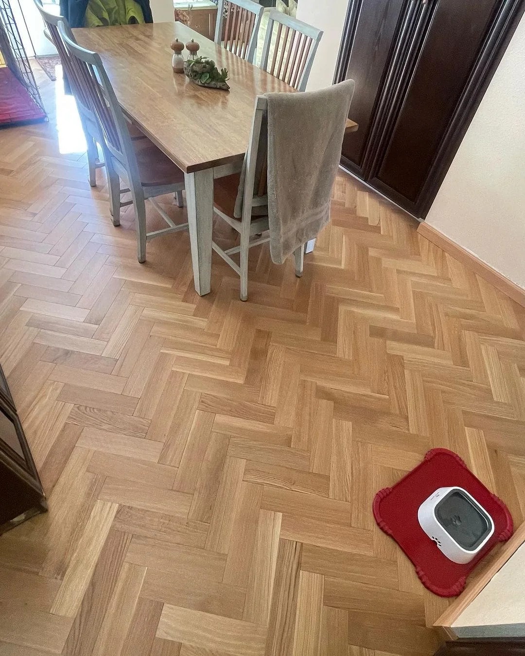 Herringbone Pattern Wood