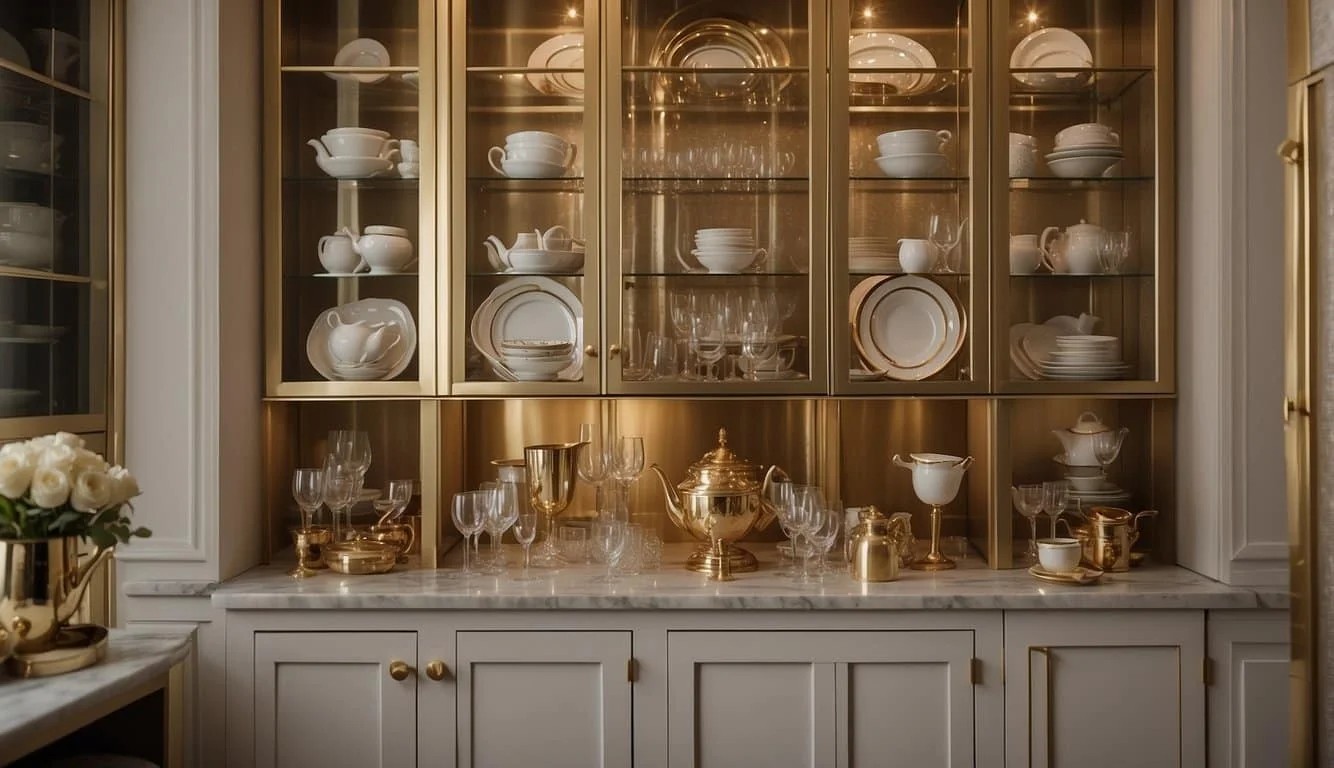 Use Gold or Brass Accents for Elegance