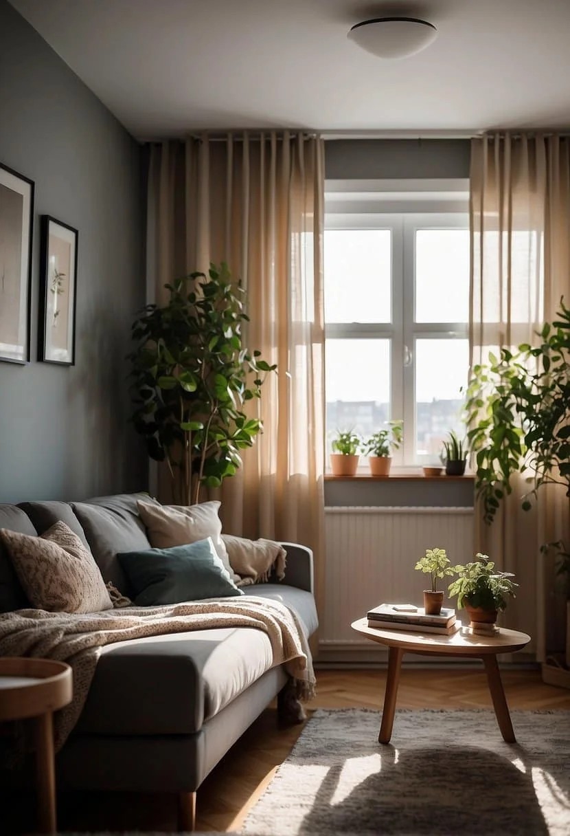 Use Light Window Treatments to Brighten Your Small Apartment