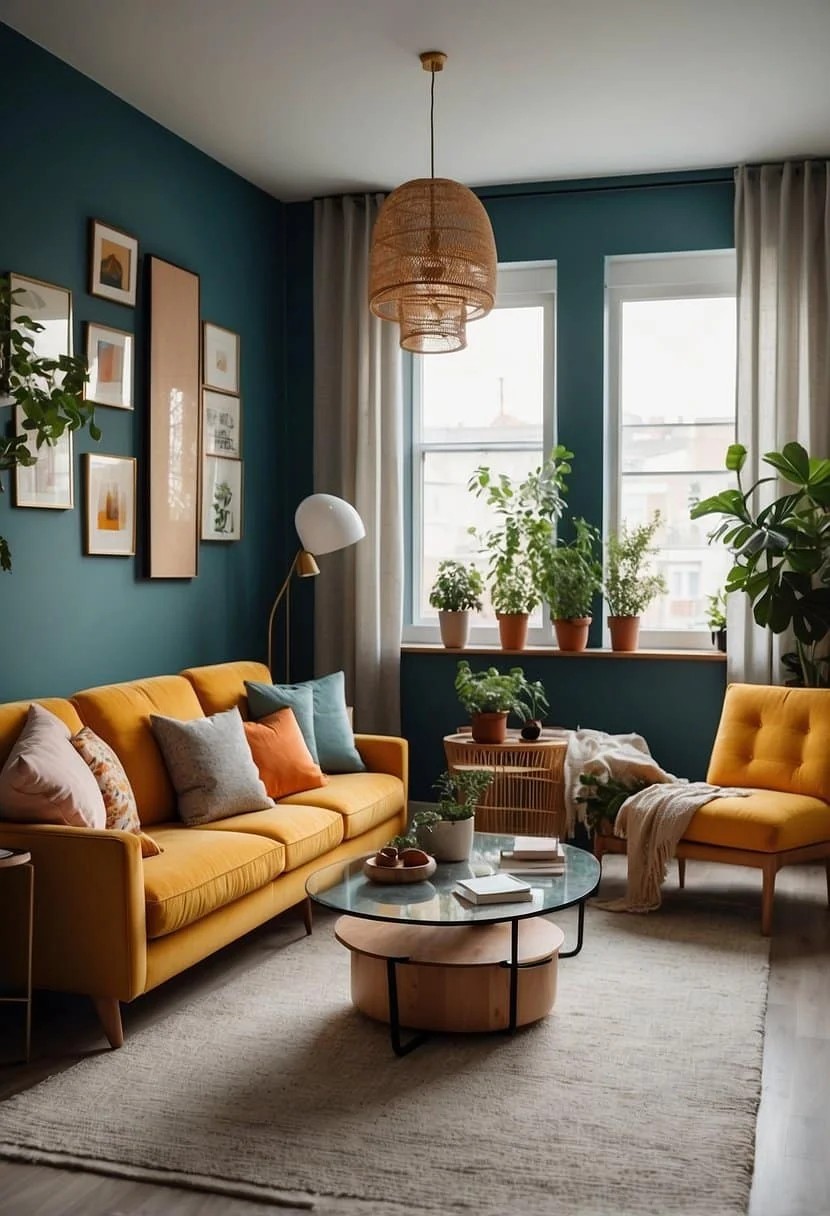 Optimize Wall Space in Your Small Living Room for Decor