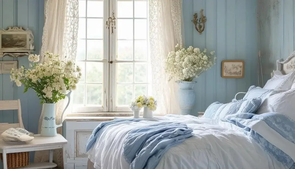 Blue and White Color Palette