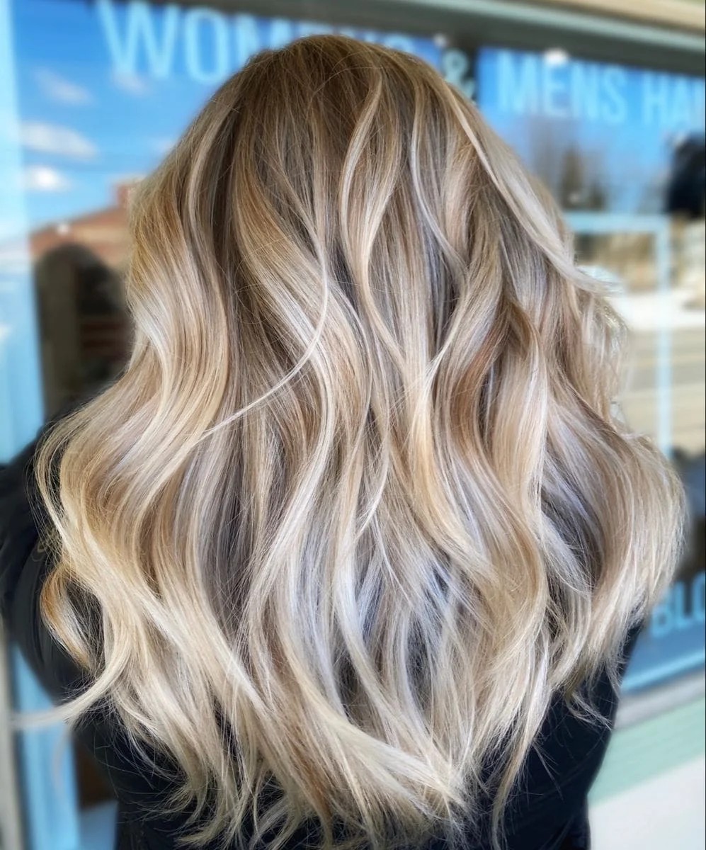 Creamy Blonde Balayage