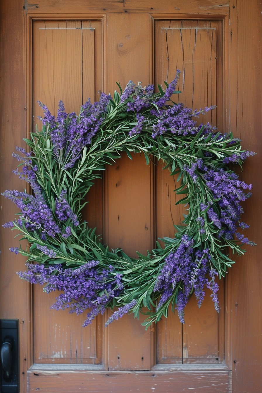 Lovely Lavender Wreath