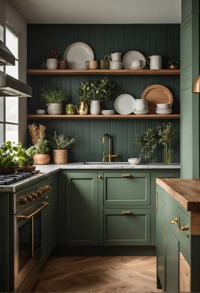 Sage Green Kitchen Cabinets