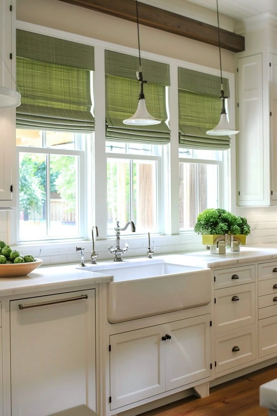 Green Window Treatments