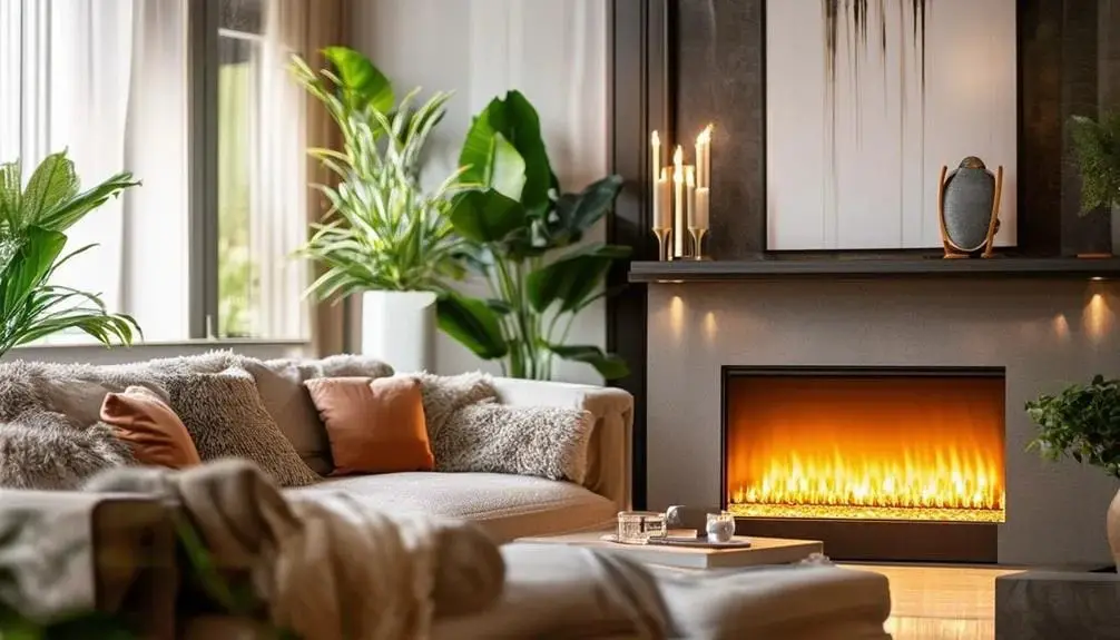 Incorporate a Faux Fireplace