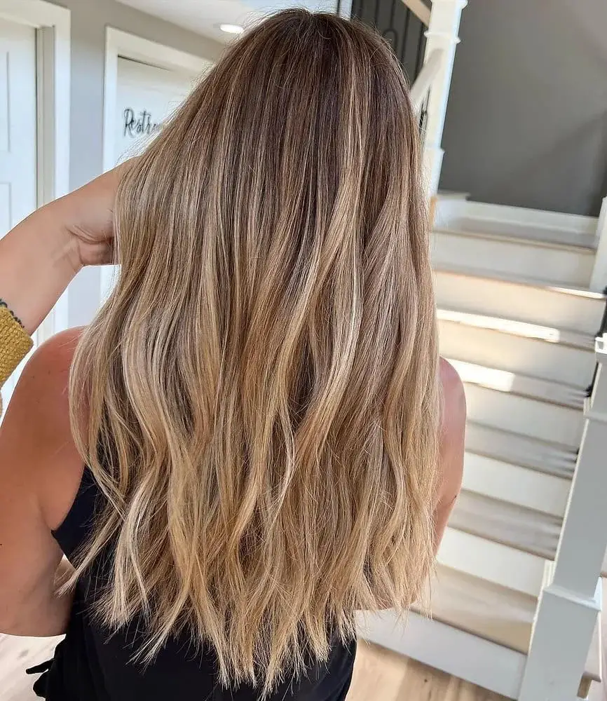 Honey Blonde Balayage