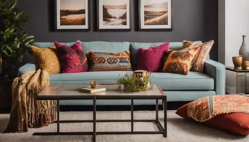 Embrace Colorful Throw Pillows