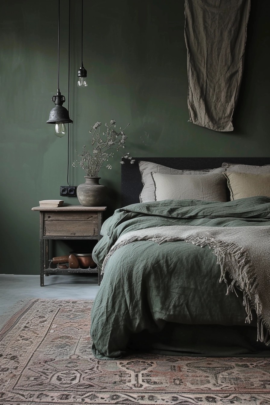 Get Moody With Greens and Blacks