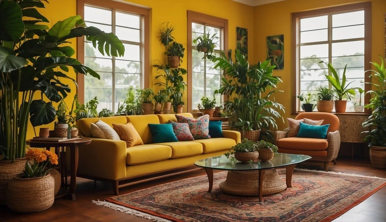 Brazilian Colorful Living Room