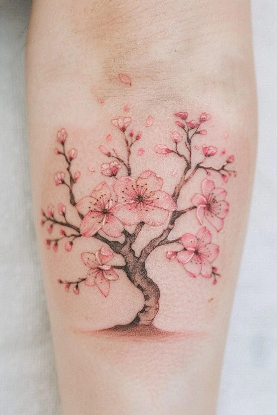 Cherry Blossom Tattoo